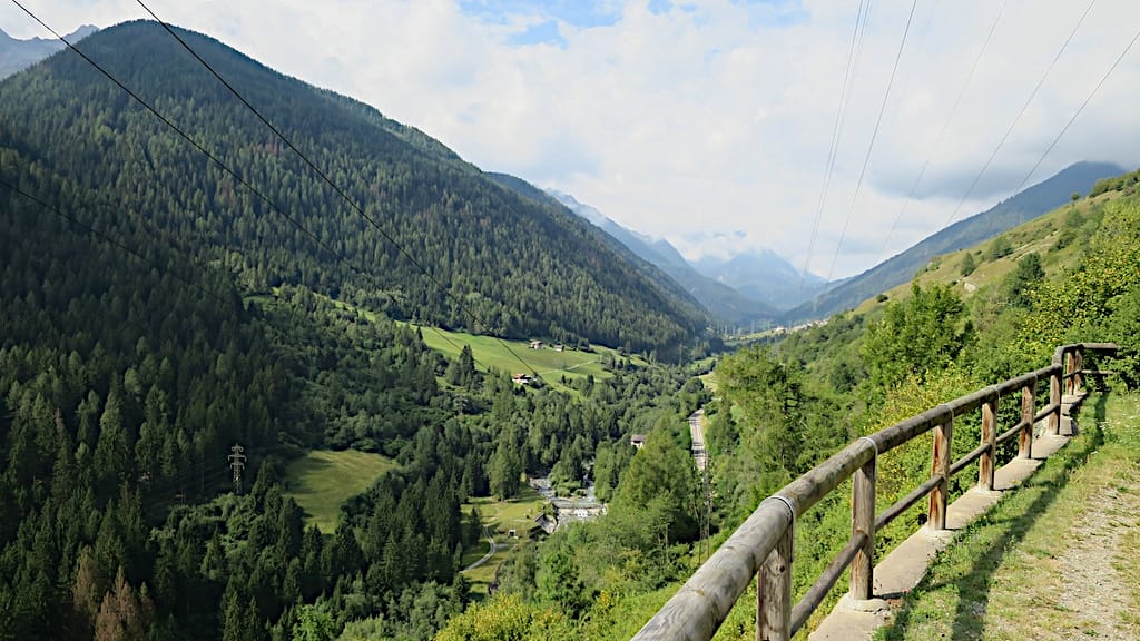 Ein weiter Blick ins Val di Vermiglio