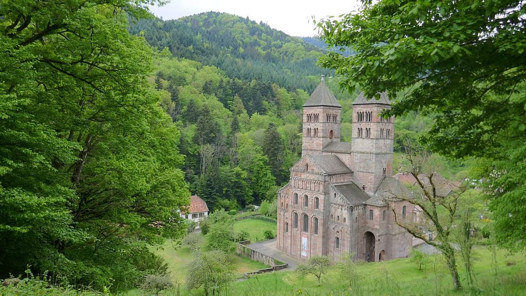 Klosterkirche Murbach in den Vogesen