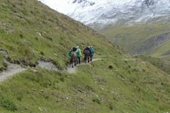 Trail zum Umbrail Pass